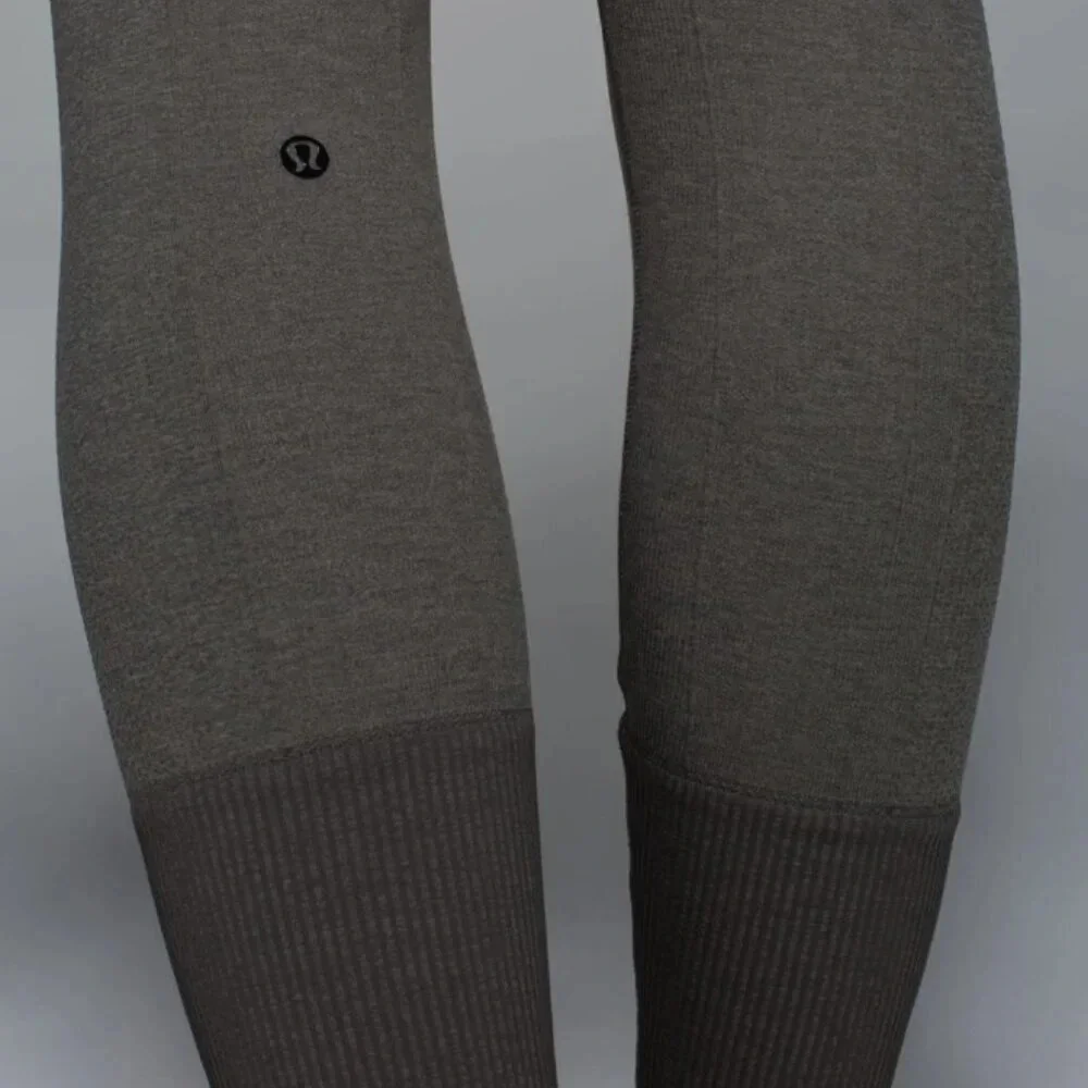 Lululemon Ebb To Street Pant Leggings Heather Wren Gray - 21363 - Picture 3 of 8